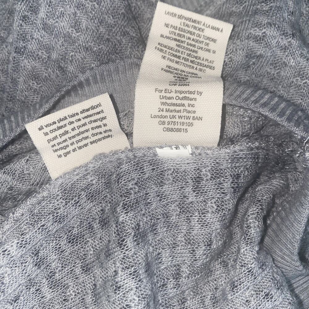 Gorgeous! We the free women’s oversized waffle knit sweater size medium - Picture 5 of 8